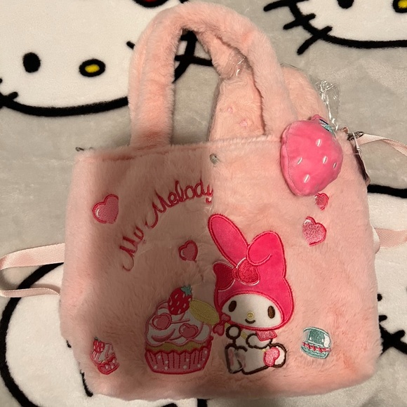 ‼️SOLD‼️NWT Sanrio My Melody Plush Bag - Picture 9 of 12